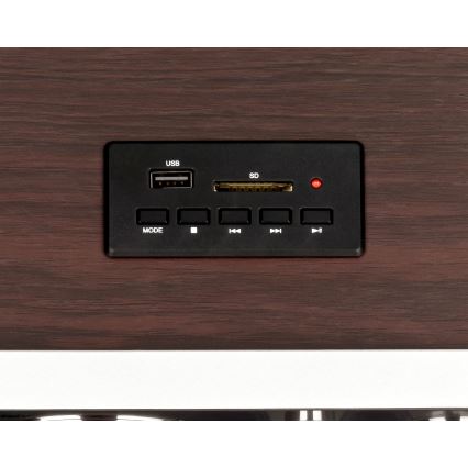 Roadstar HRA-1345NUS/WD - Radio med FM, 16 W/230 V