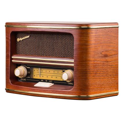 Roadstar HRA-1500/N - FM/MW-radio 24W/230V/6xLR14