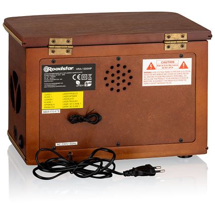 Roadstar HRA-1500UEMP - Radio med CD og USB 32W/230V + fjernbetjening