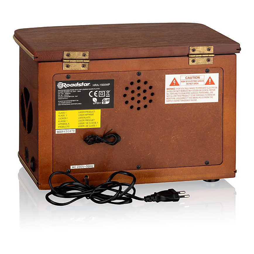 Roadstar HRA-1500UEMP - Radio med CD og USB 32W/230V + fjernbetjening