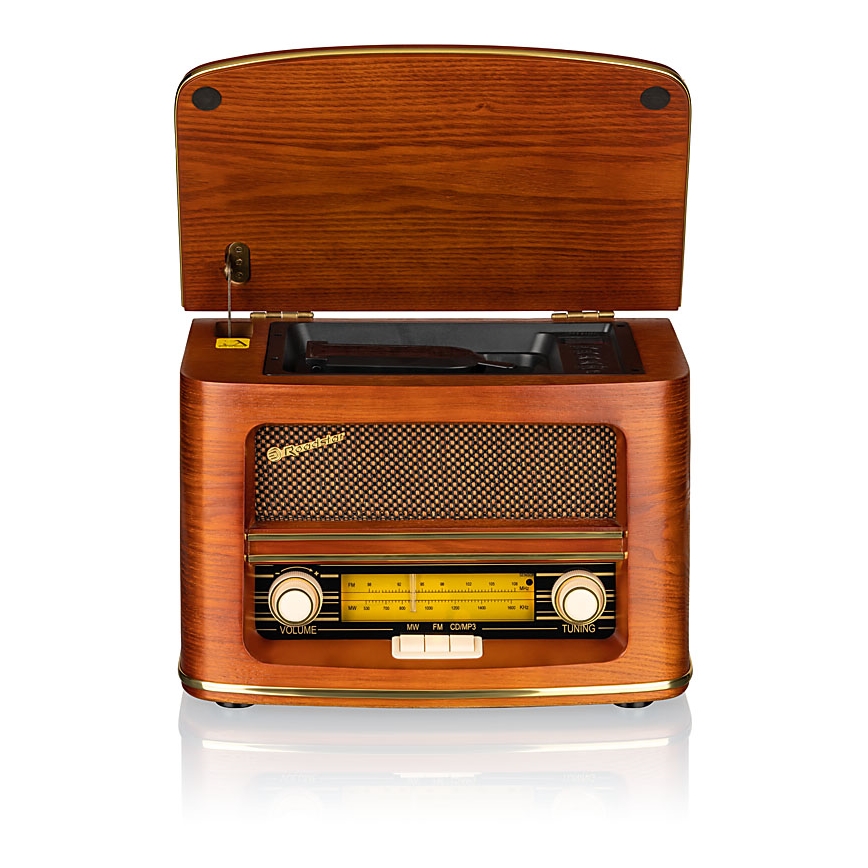 Roadstar HRA-1500UEMP - Radio med CD og USB 32W/230V + fjernbetjening