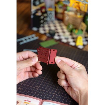 RoboTime - Miniaturehus Garage 2xAAA