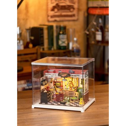 RoboTime - Miniaturehus Garage 2xAAA