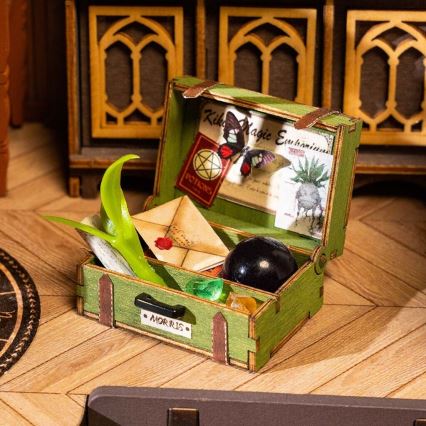 RoboTime - Miniaturehus Troldmands Kontor 2xAAA