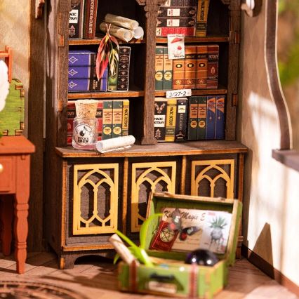 RoboTime - Miniaturehus Troldmands Kontor 2xAAA