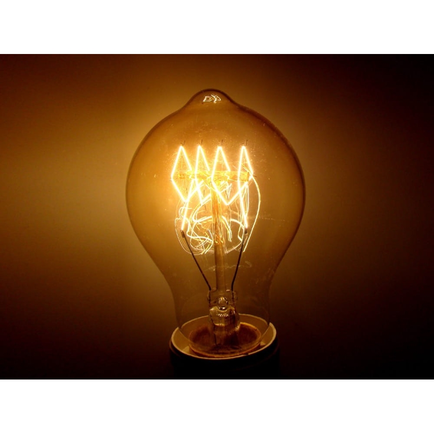 Robust dekorativ dæmpbar lyspære SCROBB A19 E27/60W/230V 2200K