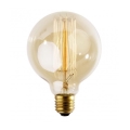 Robust dekorativ dæmpbar lyspære SELRED G95 E27/40W/230V 3000K