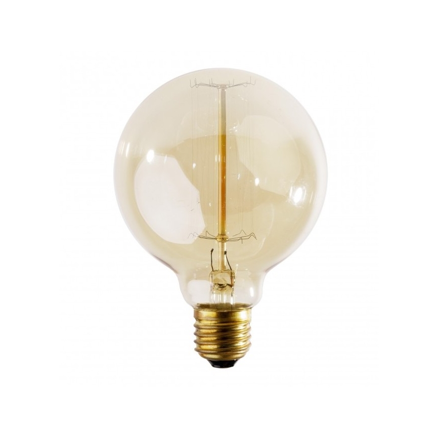 Robust dekorativ dæmpbar lyspære SELRED G95 E27/40W/230V 3000K
