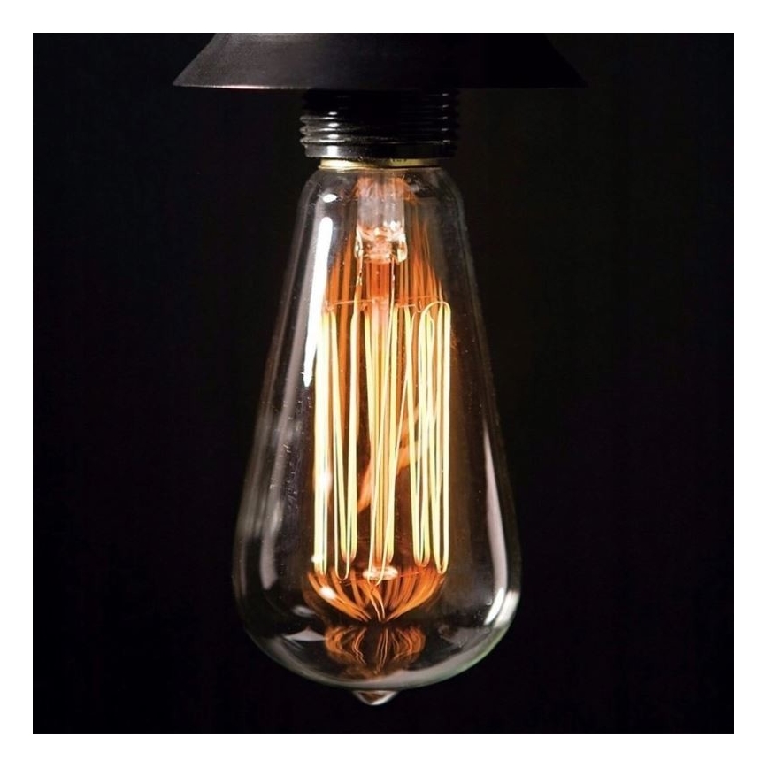 Robust dekorativ lyspære dæmpbar SELEBY ST64 E27/60W/230V 2200K