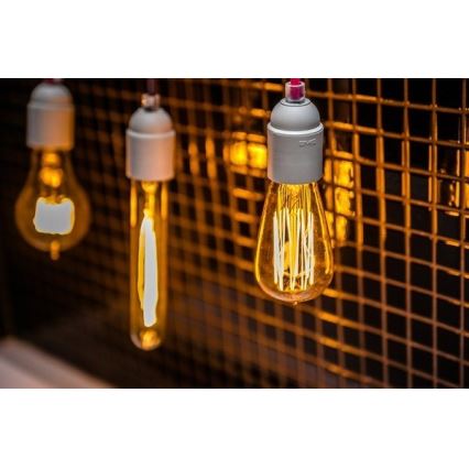 Robust dekorativ lyspære dæmpbar SELEBY ST64 E27/60W/230V 2200K