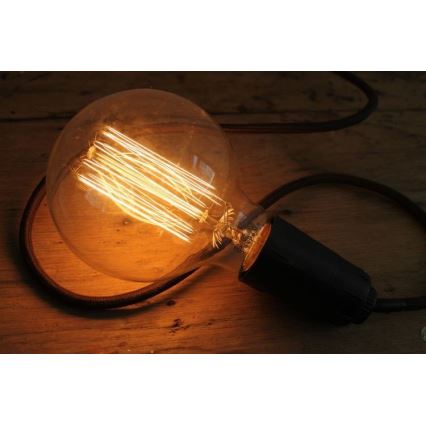 Robust dekorativ lyspære dæmpbar SELRED G125 E27/60W/230V 2200K 120 lm
