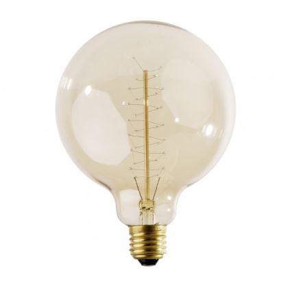 Robust dekorativ lyspære dæmpbar SELRED G125 E27/60W/230V 2200K 260 lm