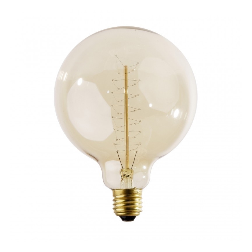 Robust dekorativ lyspære dæmpbar SELRED G125 E27/60W/230V 2200K 260 lm