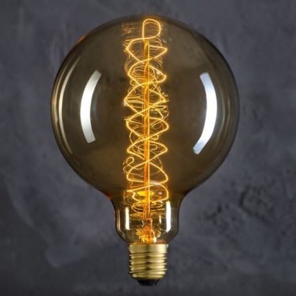 Robust dekorativ lyspære dæmpbar SELRED G125 E27/60W/230V 2200K 260 lm