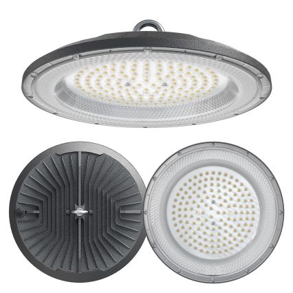 Robust LED arbejdslampe HIGHBAY LED/100W/230V 4500K IP65 grå