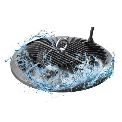Robust LED arbejdslampe HIGHBAY LED/100W/230V 4500K IP65 grå