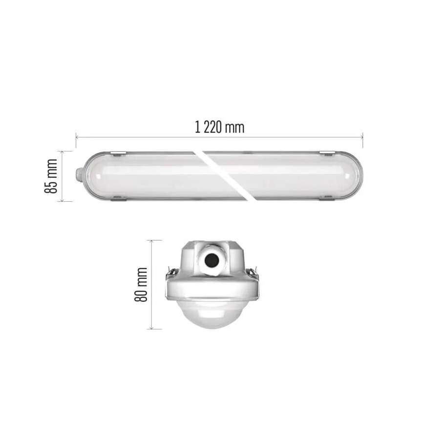 Robust LED lampe dæmpbar MISTY LED/21/26/31/35W/230V 4000K IP66