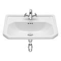 Roca A3270A5000 - Indbygget håndvask CARMEN 60x45 cm keramik/hvid