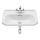 Roca A3270A5000 - Nedfældet vask CARMEN 60x45 cm keramik/hvid