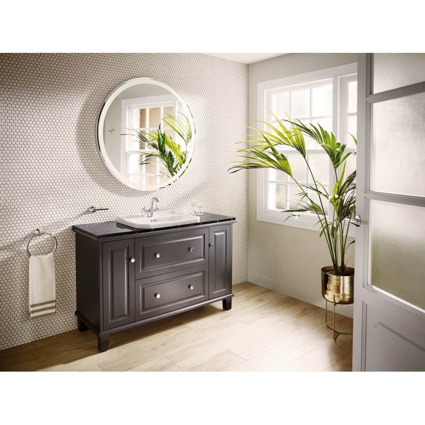 Roca A3270A5000 - Nedfældet vask CARMEN 60x45 cm keramik/hvid