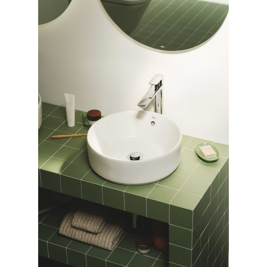 Roca A3270MJ000 - Bordmonteret håndvask GAP diameter 39 cm keramik/hvid