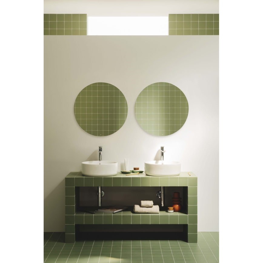 Roca A3270MJ000 - Bordmonteret håndvask GAP diameter 39 cm keramik/hvid