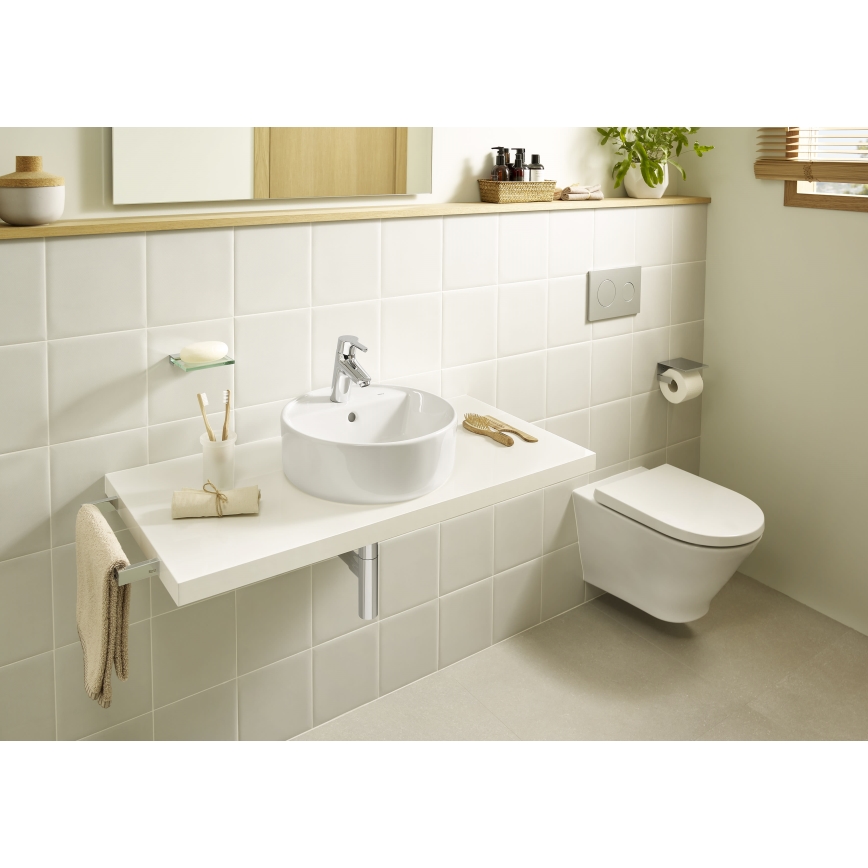 Roca A3270MJ000 - Bordmonteret håndvask GAP diameter 39 cm keramik/hvid