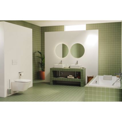 Roca A3270ML000 - Bordmonteret håndvask GAP 39x37 cm keramik/hvid
