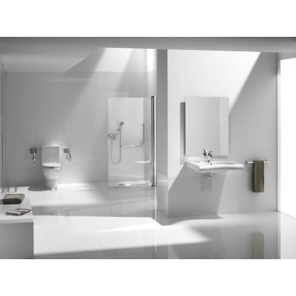 Roca A341242000 - skyllecisterne MERIDIAN med bundtilslutning, keramik/hvid