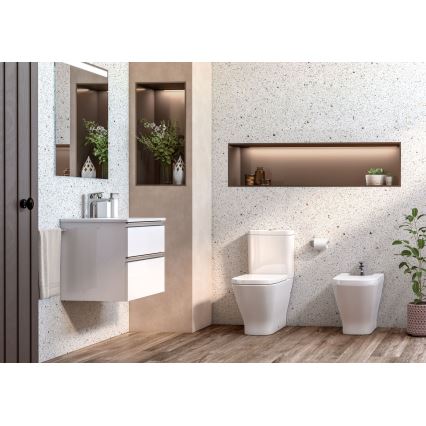 Roca A342477000 - Toiletkumme GAP keramik/hvid