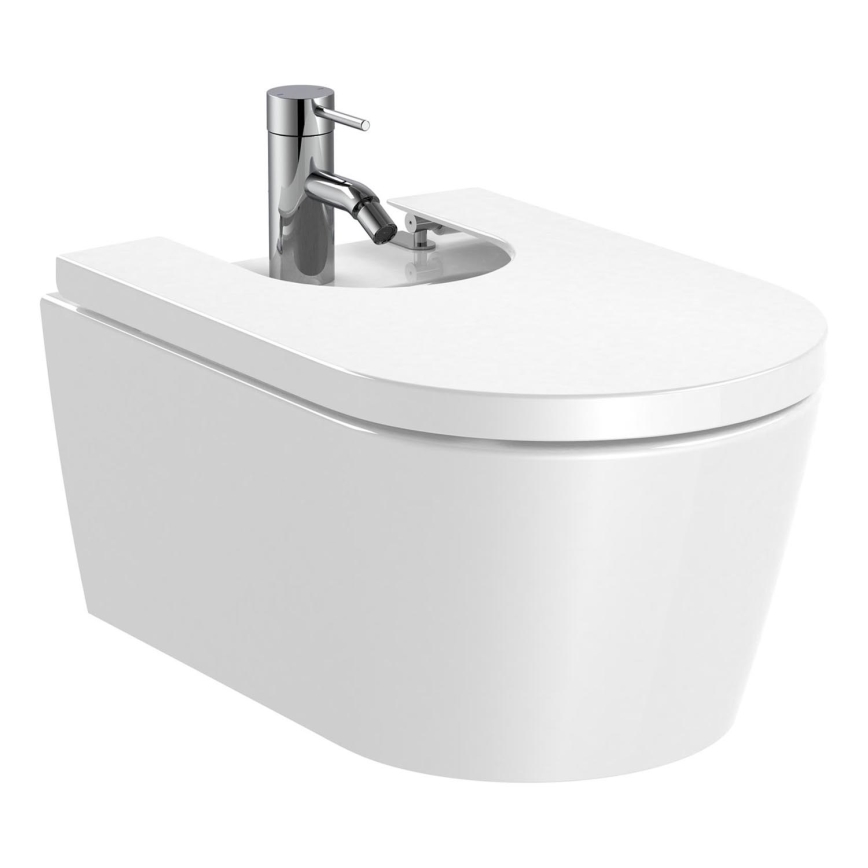 Roca A357525000 - INSPIRA vægmonteret bidet, keramik/hvid