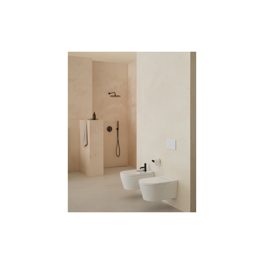 Roca A357525000 - Vægmonteret bidet INSPIRA keramik/hvid