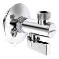Roca A525168200 - Vinkelventil AQUA, blank krom