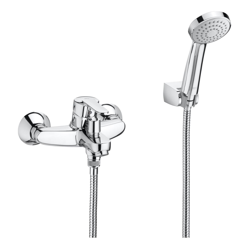 Roca A5A0125C02 - Badekarsæt med VICTORIA armatur i blank krom