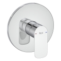 Roca A5A226EC00 - Brusebatteri til indbygget installation CALA i blank krom