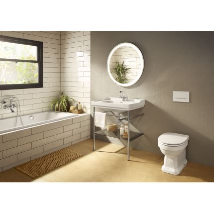 Roca A5A3A4BC00 - Hane + afløb m. overløb CARMEN 17,8 cm skinnende krom