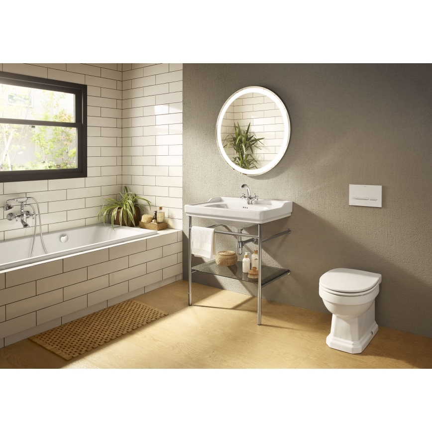 Roca A5A3A4BC00 - Hane + afløb m. overløb CARMEN 17,8 cm skinnende krom