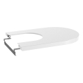 Roca A80652200B - Bidetsæde SoftClose INSPIRA supralit/hvid