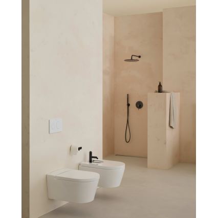 Roca A80652200B - Bidetsæde SoftClose INSPIRA supralit/hvid