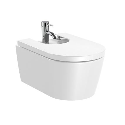 Roca A80652200B - Bidetsæde SoftClose INSPIRA supralit/hvid