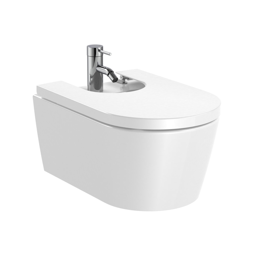 Roca A80652200B - Bidetsæde SoftClose INSPIRA supralit/hvid