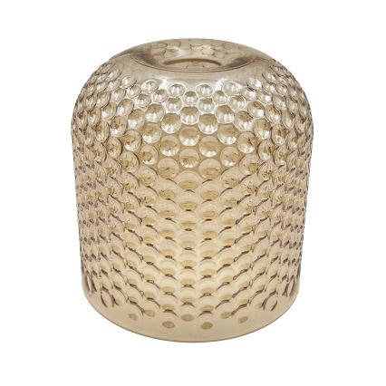 ROCCO pendel på ledning 1xE27/15W/230V guld/røget beige
