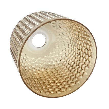 ROCCO pendel på ledning 1xE27/15W/230V guld/røget beige