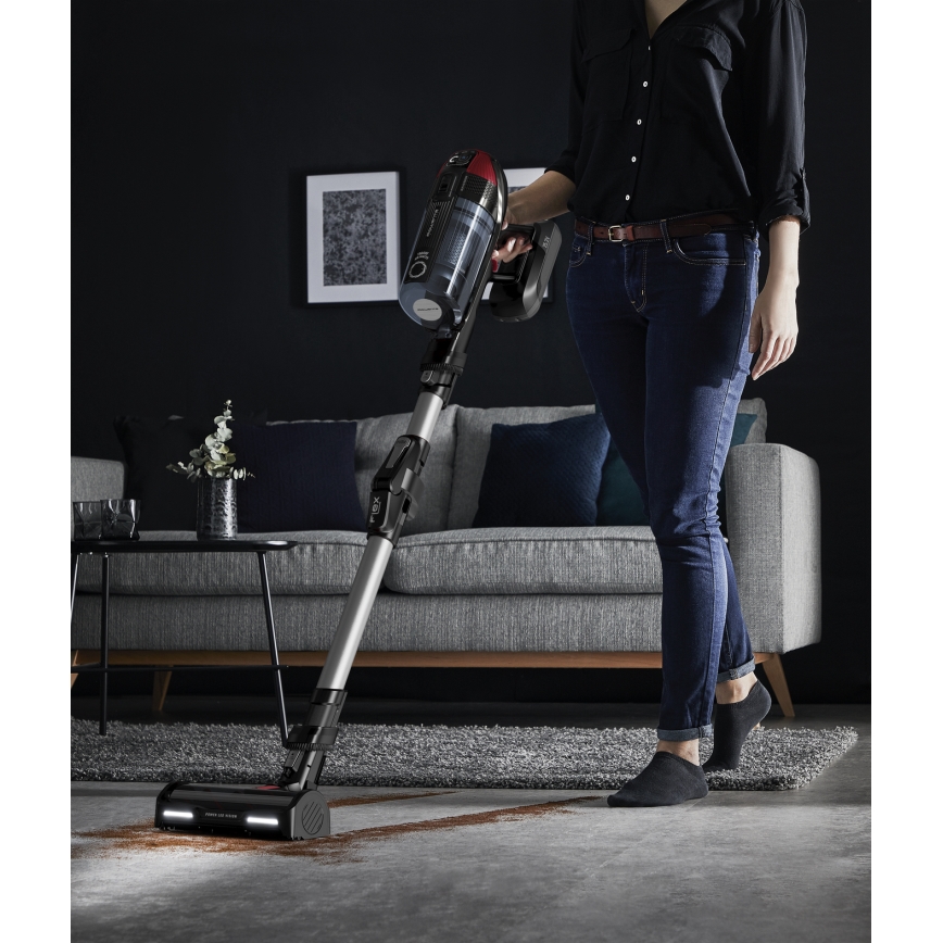 Rowenta - 2-i-1 stavstøvsuger X-FORCE FLEX ANIMAL CARE, 320 W / 25,2 V, sort, 2000 mAh