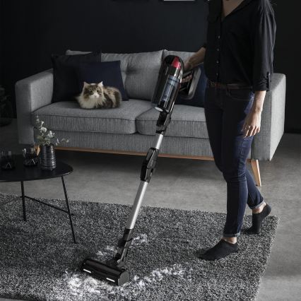 Rowenta - 2-i-1 stavstøvsuger X-FORCE FLEX ANIMAL CARE, 320 W / 25,2 V, sort, 2000 mAh