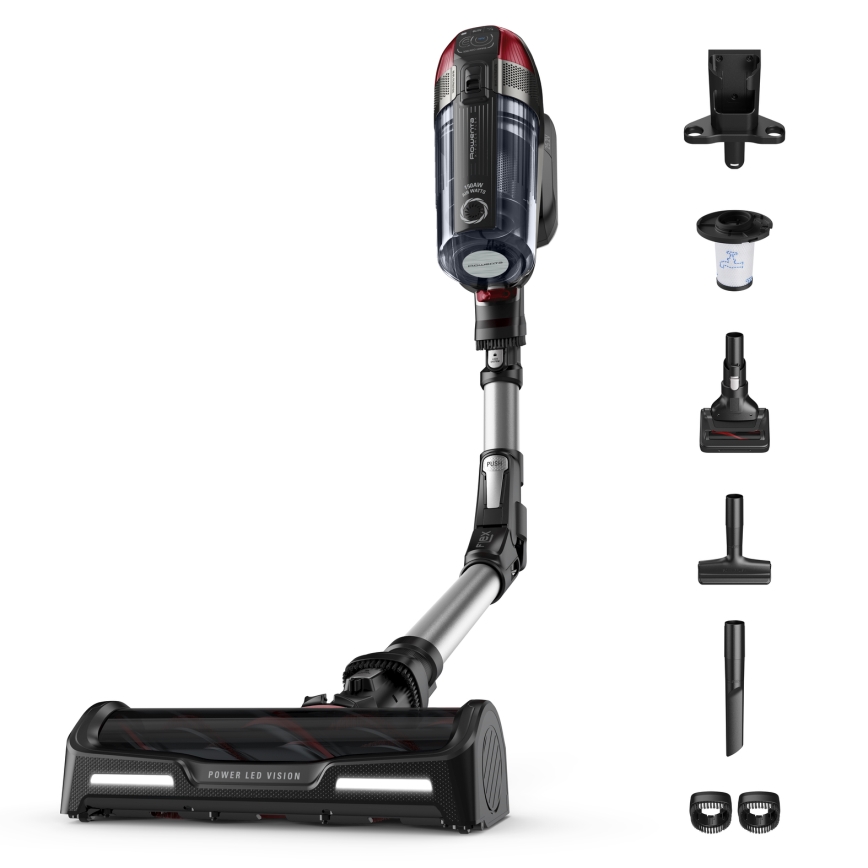 Rowenta - 2-i-1 stavstøvsuger X-FORCE FLEX ANIMAL CARE, 320 W / 25,2 V, sort, 2000 mAh