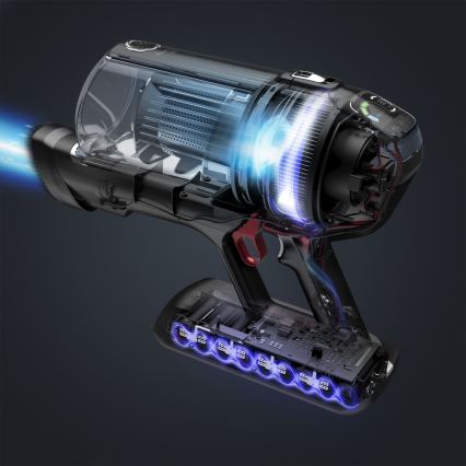 Rowenta - 3-i-1 stavstøvsuger X-FORCE ANIMAL AUTO 480 W/32,4 V sort 2000 mAh