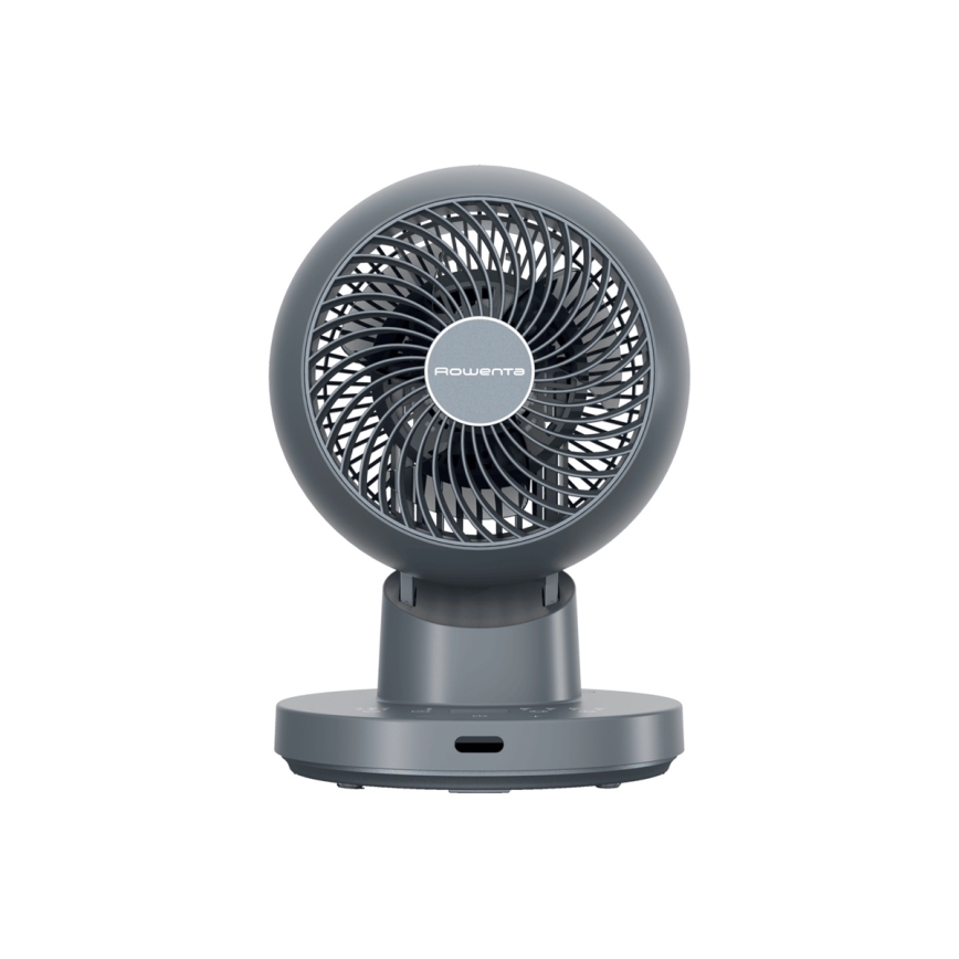 Rowenta - Bordventilator TURBO SWIFT COMPACT 230V blå + fjernbetjening