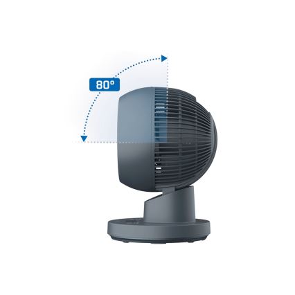 Rowenta - Bordventilator TURBO SWIFT COMPACT 230V blå + fjernbetjening