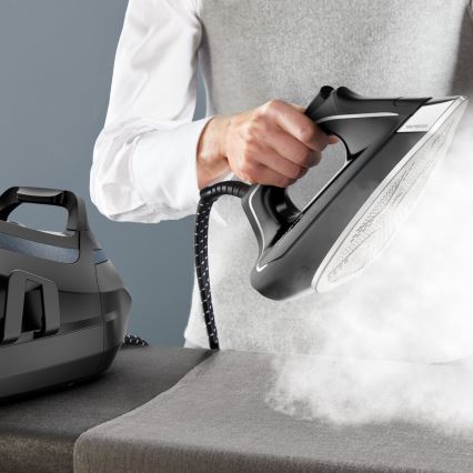 Rowenta - Dampstation ECO STEAM 2800W/230V sort